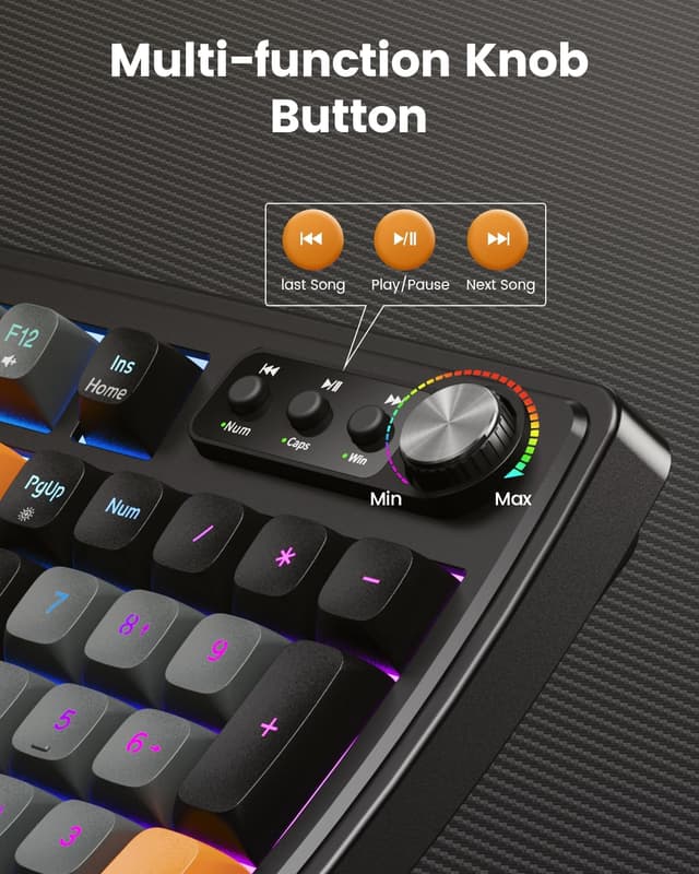 Thumbnail 6 de SABLUTE Gaming Keyboard and Mouse 3200 DPI