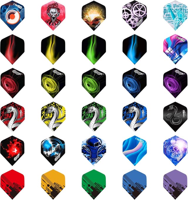Thumbnail 6 de CyeeLife Standard Dart Flights 90 pcs dart flights