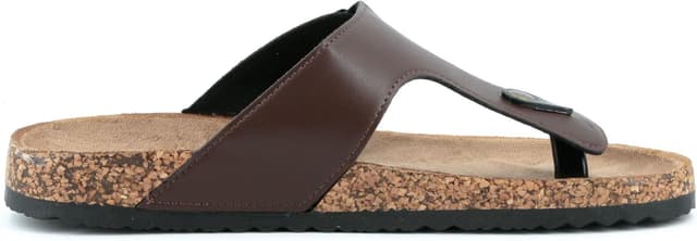 Detalle 2 de JOMIX infradito uomo con fibbia regolabile, suola in sughero e design a punta MCI250209