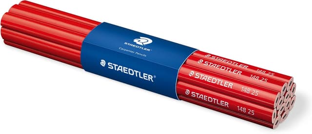 Detalle de STAEDTLER Lot de 12 crayons de charpentier Noir