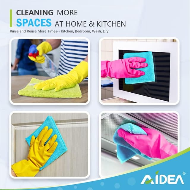 Thumbnail 6 de AIDEA Microfiber Cleaning Cloth 100-pack 🧽