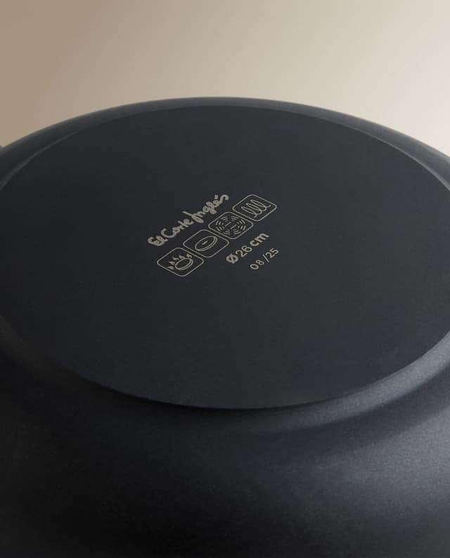 Detalle 2 de El Corte Inglés Excellent Pro set 3 sartenes