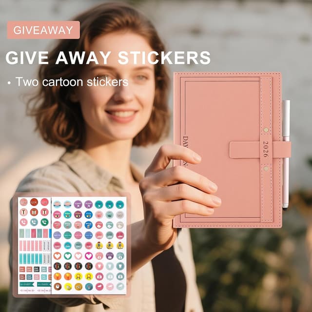 Detalle 2 de Agenda 2026 A5 un giorno per pagina