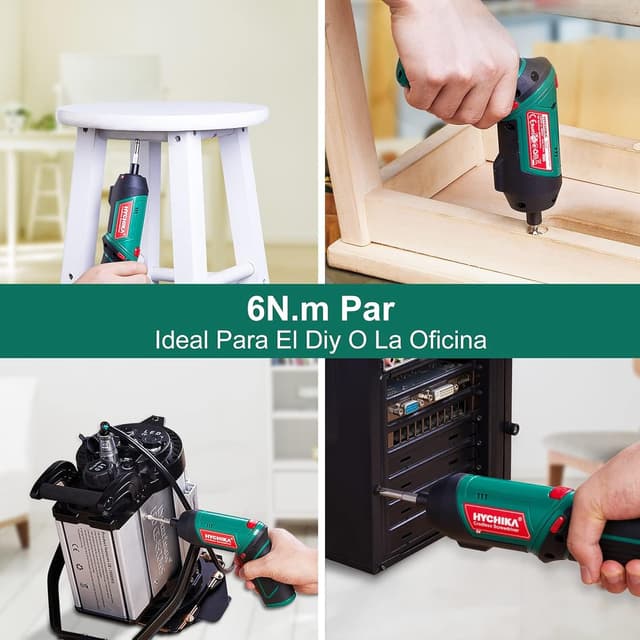 Thumbnail 6 de HYCHIKA Destornillador Eléctrico 3,6 V 2000 mAh