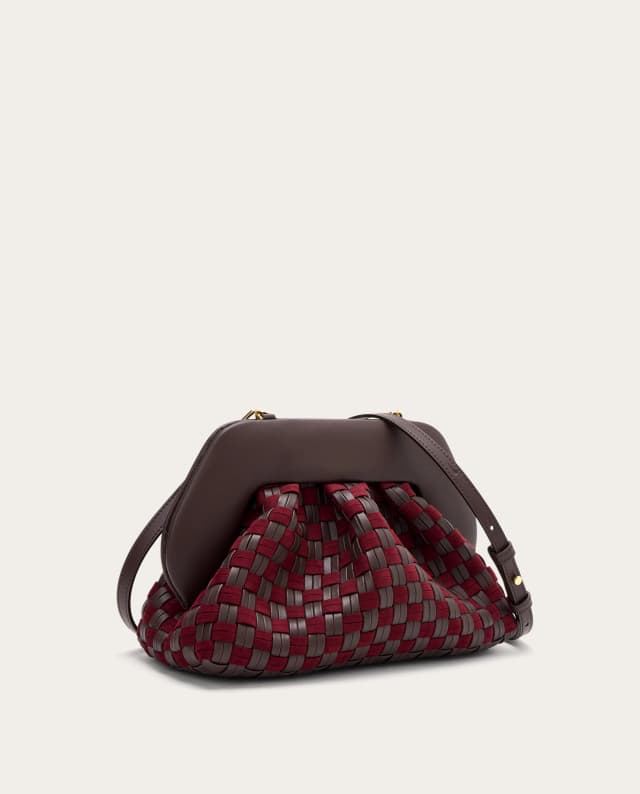 Thumbnail 1 de Themoirè Tia Micro Weaved bolso de mano