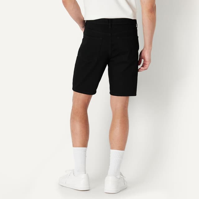 Detalle de Amazon Essentials Men’s Heavyweight Stretch Straight-Fit Jean Shorts (9-inch inseam)