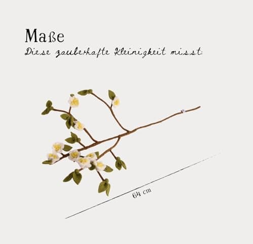 Thumbnail 2 de Branche de fleurs de pommier Gry & SIF, 60 cm