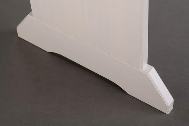 Thumbnail 6 de Inter Link panca in legno massiccio di pino Westerland 32.2, laccato bianco e marrone seppia