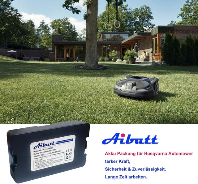Thumbnail 6 de Aibatt 18V 4000mAh Mähroboter Akku