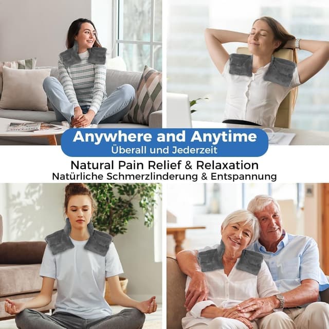 Thumbnail 5 de Aroma Season Heated Neck Warmer 100% Wheat Bags