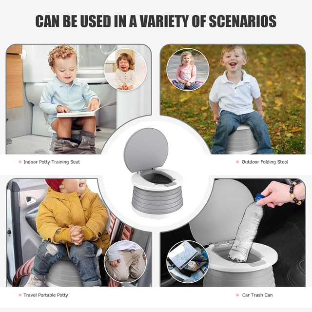 Thumbnail 6 de Pot de Voyage Enfants Pliable Pot Bébé