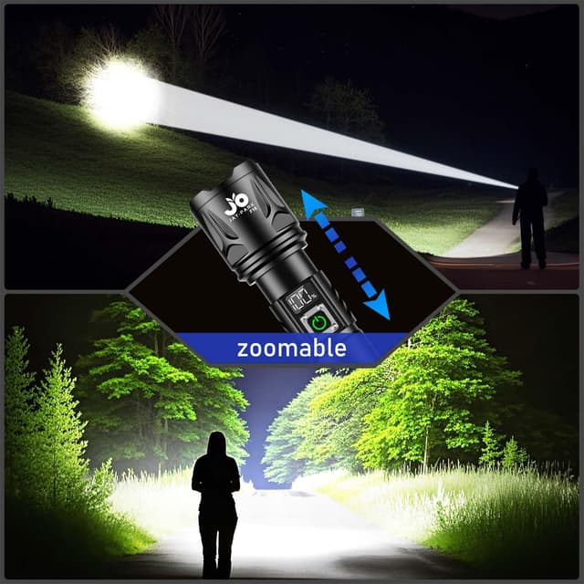 Detalle 1 de JAY-PARK Torches LED Super Bright 500,000 Lumens Torch