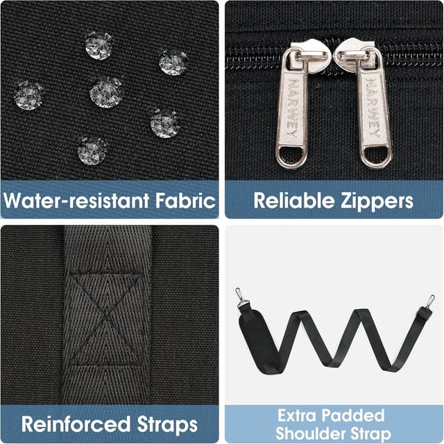 Detalle 2 de Large Cabin Bag 56x45x25 (40L) Weekend Overnight Bag – Army Green with Shoulder Strap