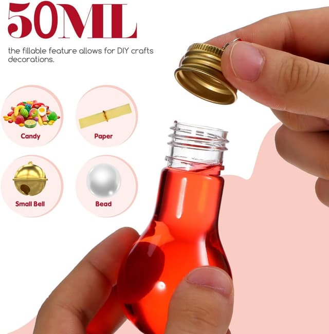 Detalle 1 de Toyvian 25 Booze Balls baubles, 50 ml