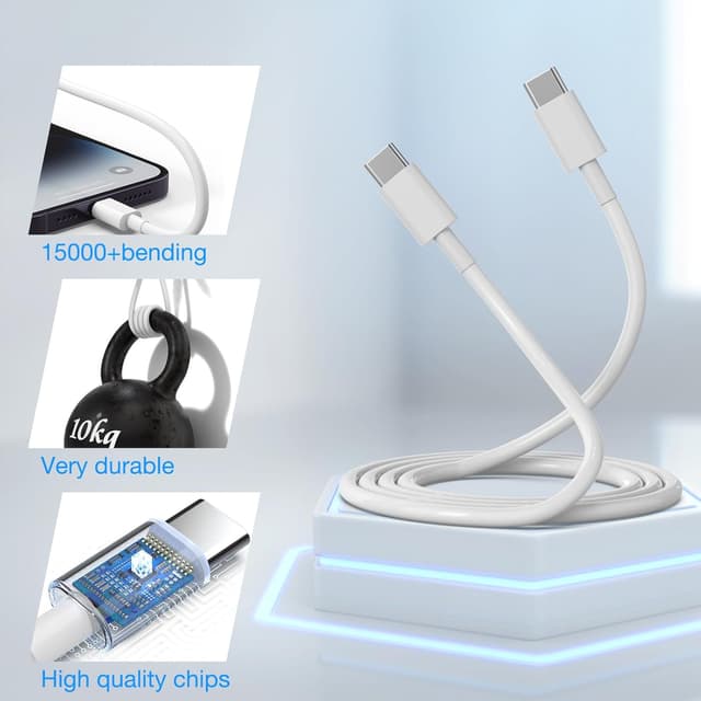 Thumbnail 4 de Apple iPhone 15 20W fast charger 2-pack