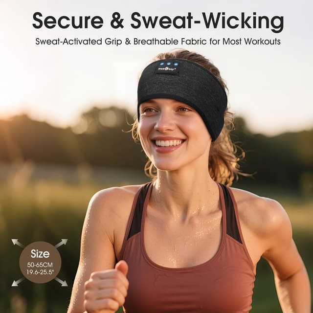 Detalle de MUSICOZY sleep headphones headband