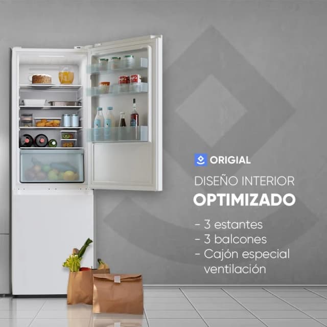 Thumbnail 1 de Origial Cool&Freeze 185 Essential frigorífico combi 185 L 📺