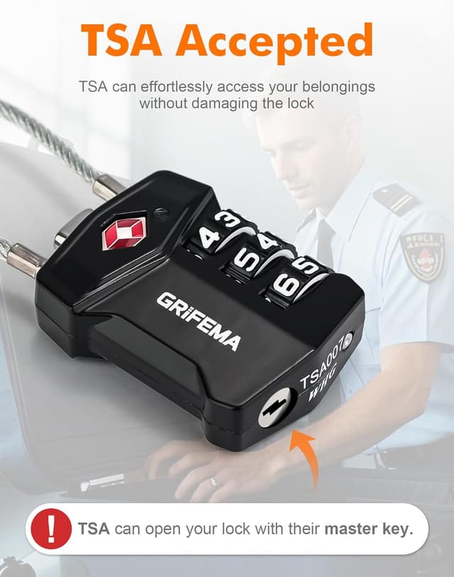 Thumbnail 4 de GRIFEMA GA1006-2 2er Pack Zahlenschloss