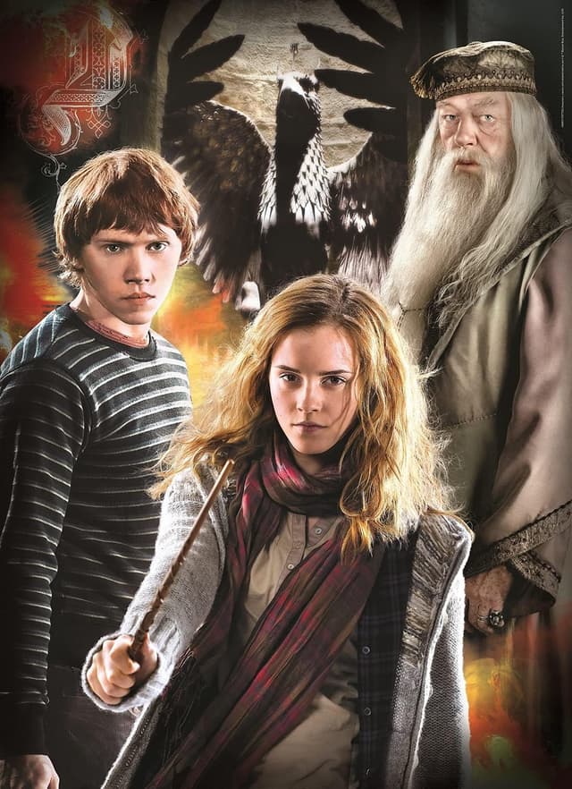 Detalle 2 de Clementoni 61884 Harry Potter Puzzle (3×1.000 Teile) – buntes Erwachsenenpuzzle ab 9 Jahren