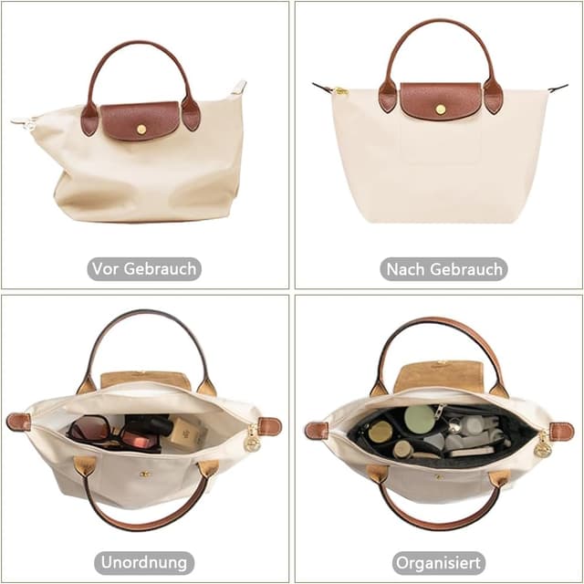 Thumbnail 4 de DongMaple Filz Taschen Organizer Grau L