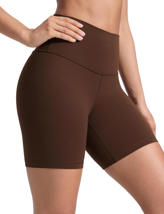 Detalle de CRZ YOGA Butterluxe : shorts de yoga taille haute pour femme (10/15/20 cm)