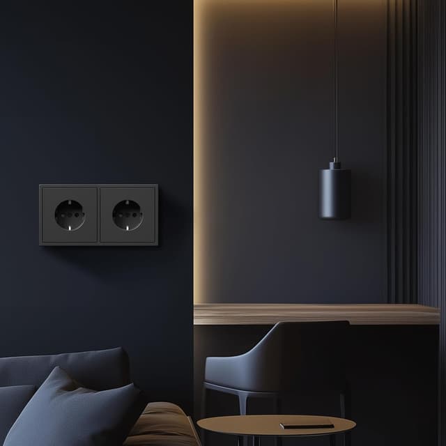 Thumbnail 4 de BSEED Schuko Doppelsteckdose 16A 🪫