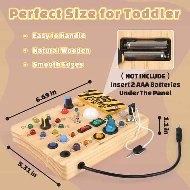 Thumbnail 4 de Joyreal Planche Busy Board 19 LED