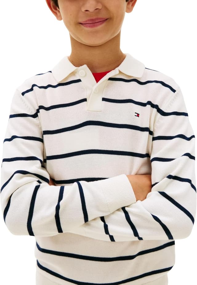 Detalle de Tommy Hilfiger Polo collar 1 maglione