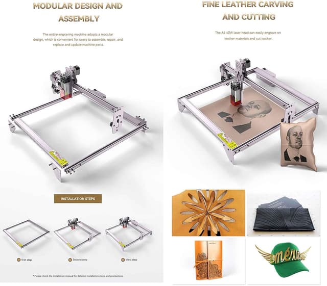 Thumbnail 3 de ATOMSTACK A-5 5W Graveur laser