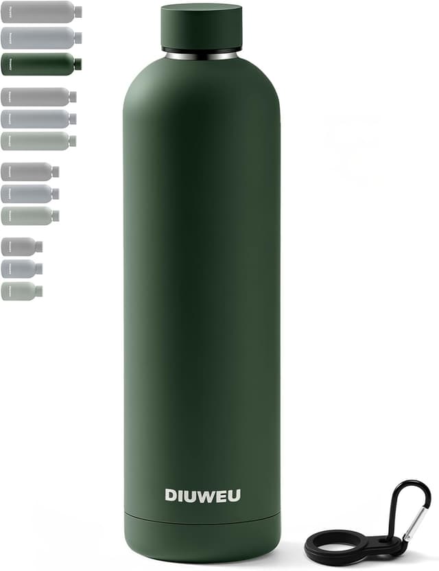 Thumbnail 6 de DIUWEU Insulated Stainless Steel Bottle 1L