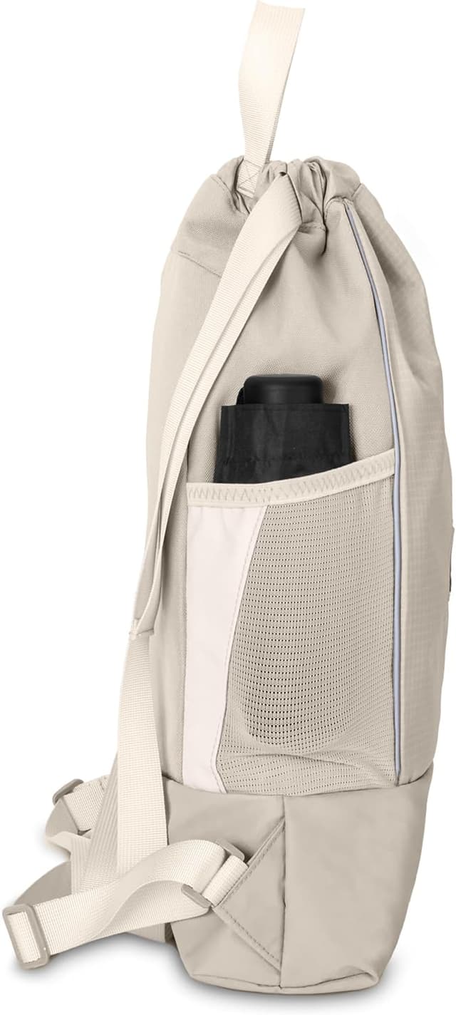 Detalle de AUDETIC Turnbeutel für Damen & Herren „Fit“ – Sportbeutel mit Kordelzug, verstellbaren Trägern, wasserabweisend (10 Liter)