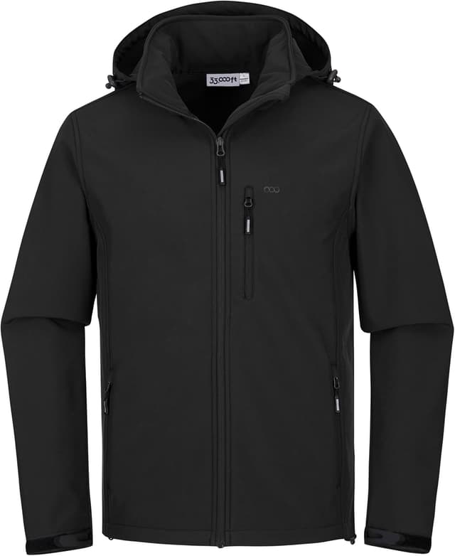 Detalle de 33,000ft Softshelljacke Herren Wasserdicht WinterschWeil
