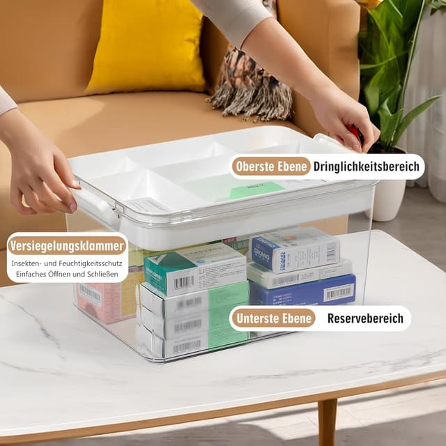 Detalle 2 de Theo&Cleo boîte de stockage médicaments