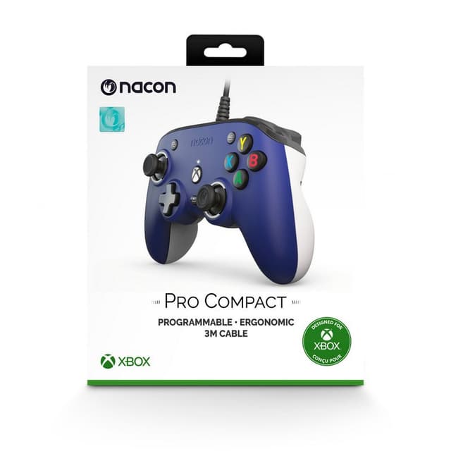 Thumbnail 1 de Nacon Pro Compact Controller Mando con cable azul para PC/Xbox 📱