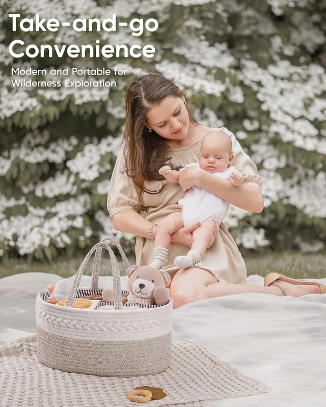 Thumbnail 6 de Maliton Nappy Caddy Portable nappy organiser