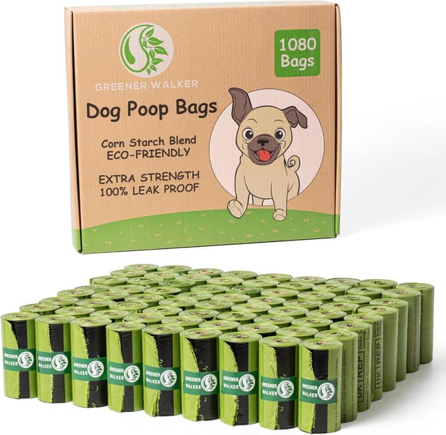 Detalle de GREENER WALKER Poop Bags 1080 Pack