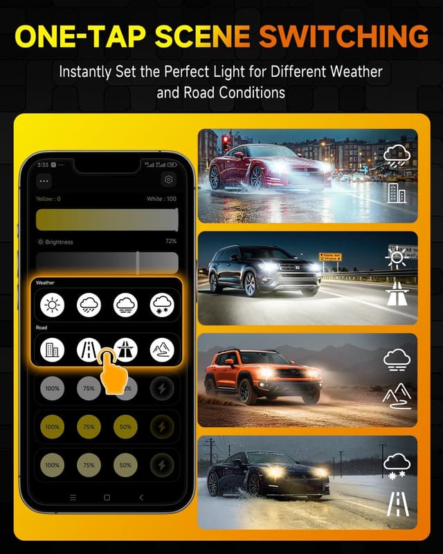 Thumbnail 5 de Termitor H11 Smart LED Bulbs 2-pack