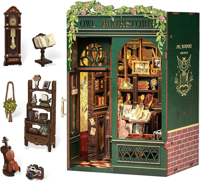 Imagen de Fsolis Book Nook Owl Bookstore en OfertitasTOP