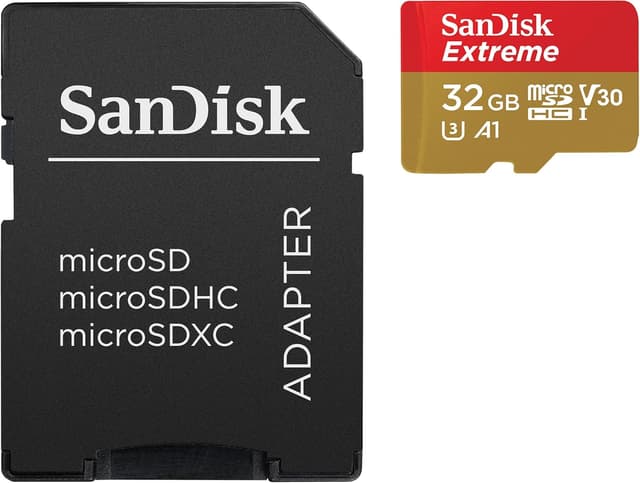 Detalle 1 de SanDisk Extreme 32 GB microSDHC Twin Pack 📸 Drones y Acción