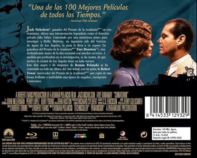 Detalle 1 de Divisa HV Chinatown Blu-ray