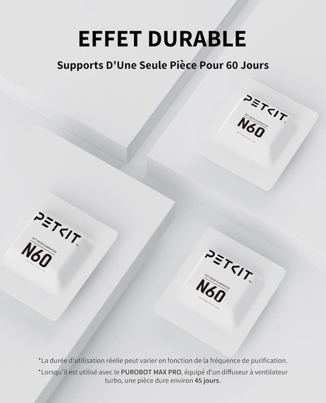 Thumbnail 4 de PETKIT N60 Désodorisant pour Purobot 3 Paquets