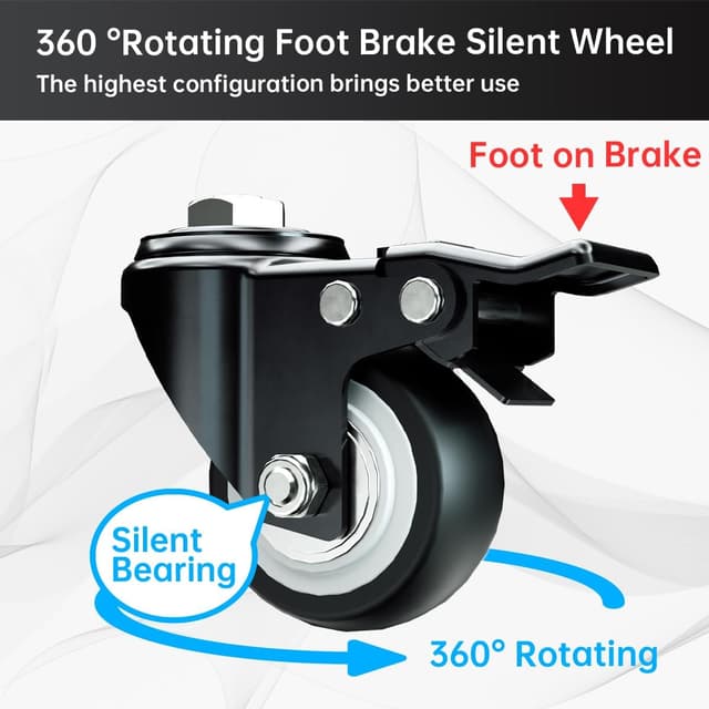 Detalle de Snuowu 38 Inch Heavy Duty Dog Crate with Wheels (Folding Metal, Removable Tray) for Large & Medium Dogs