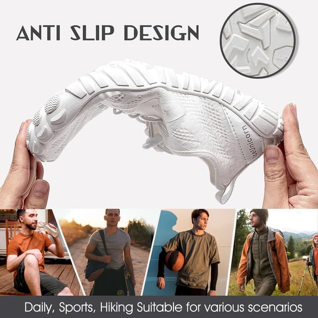 Detalle 1 de IceUnicorn Barfußschuhe für Trail und Fitness