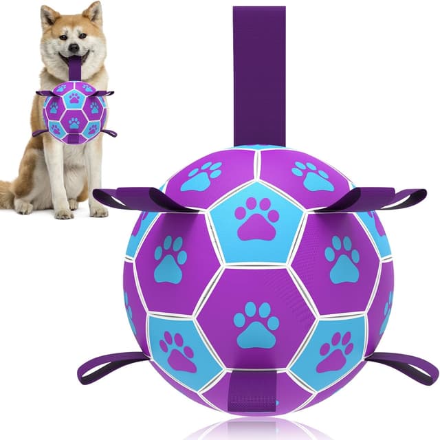 Detalle de HETOO Dog Ball Toy Football 6 inch