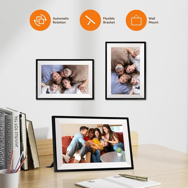 Thumbnail 6 de Aorpdd 10,1 Zoll WLAN Bilderrahmen