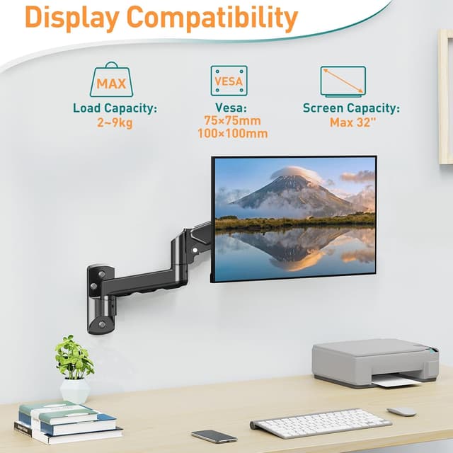 Detalle 2 de ELIVED 13-32 inch monitor arm mount