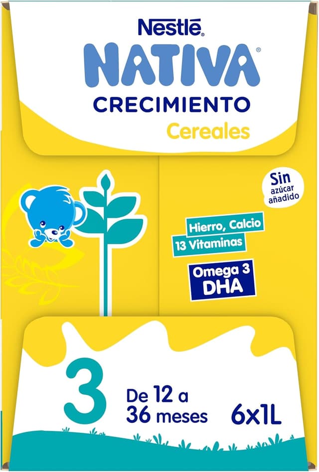 Thumbnail 4 de NESTLÉ NATIVA Leche de crecimiento con cereales 6L