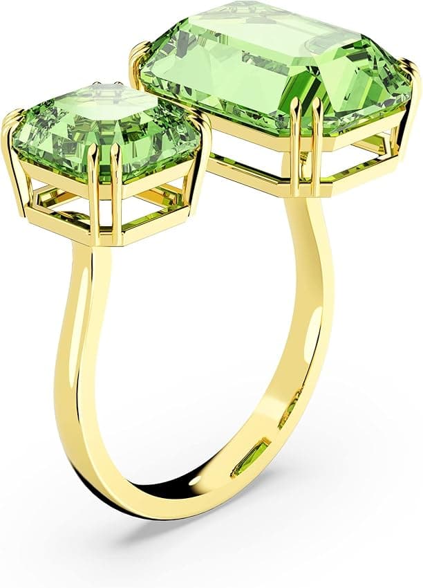 Thumbnail 6 de Swarovski Anillo Millenia Abierto Azul 💍 Talla Octogonal