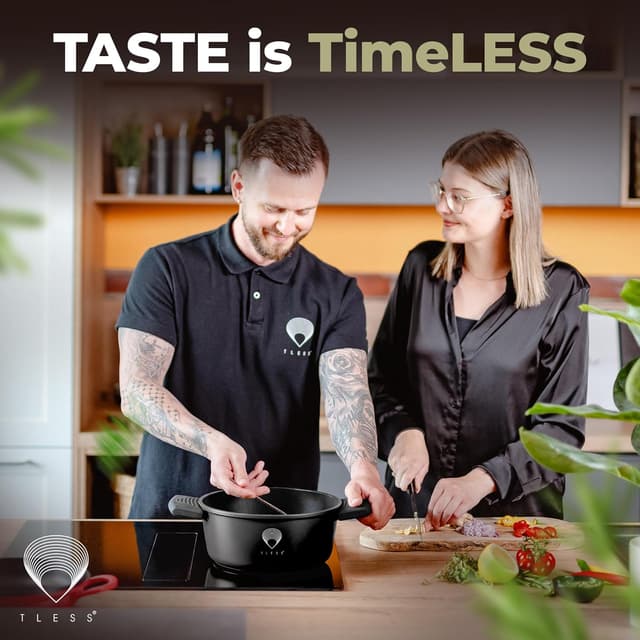 Thumbnail 5 de TLESS 2in1 Aluguss Bräter Ø 24 cm