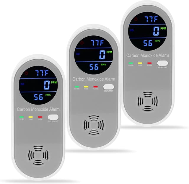 Thumbnail 6 de 3-Pack Plug-in Gas & CO Detector 4-in-1 🏠